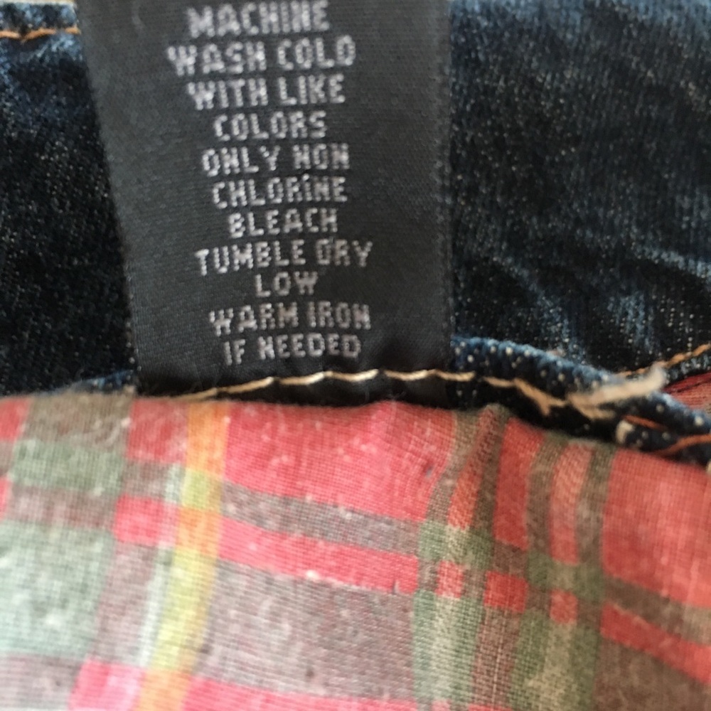 Rue 21 distressed denim jean jacket small - Picture 7 of 7